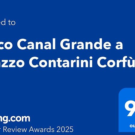 Attico Canal Grande A Palazzo Contarini Corfu Venetië Buitenkant foto