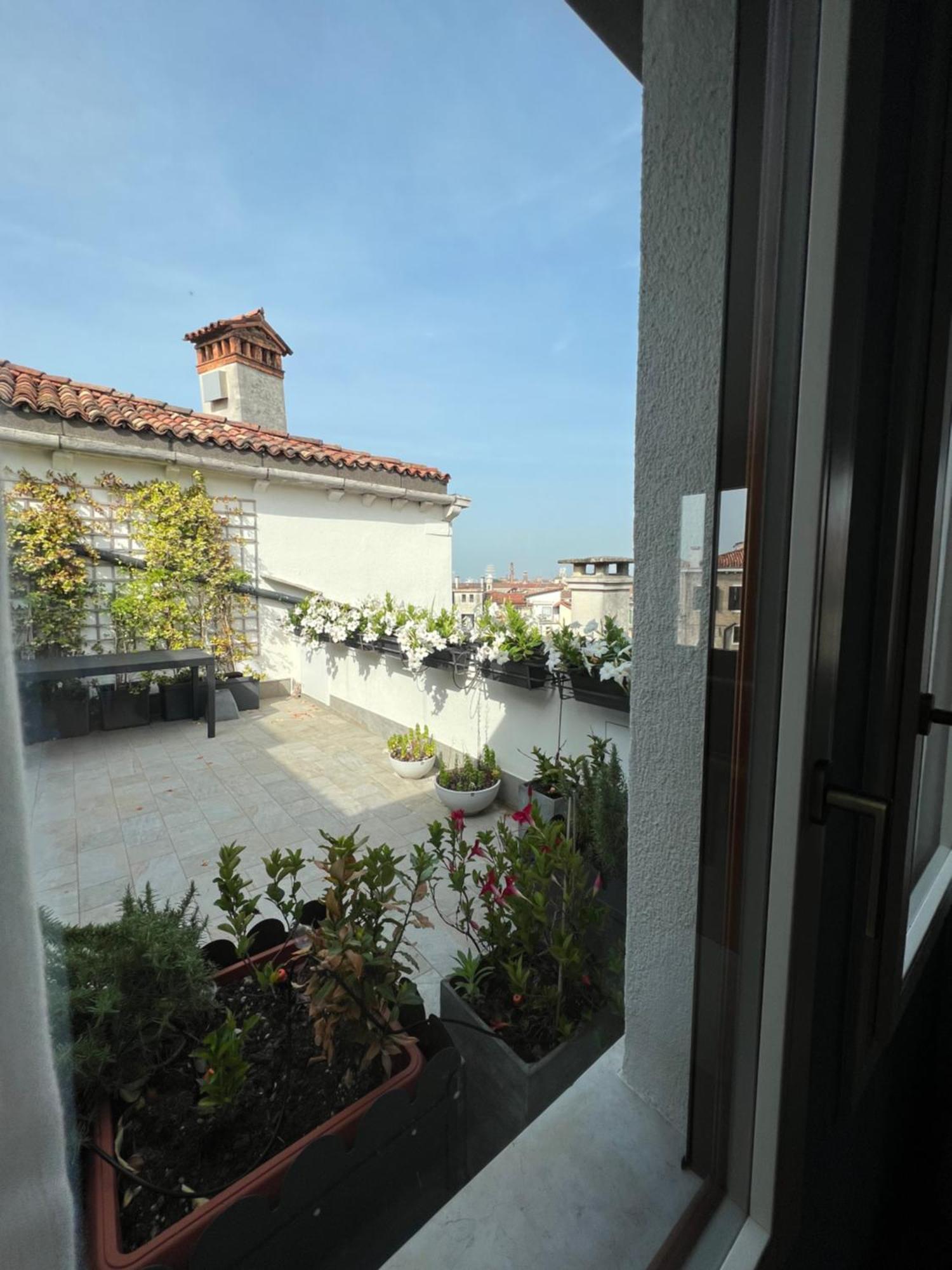 Attico Canal Grande A Palazzo Contarini Corfu Venetië Buitenkant foto